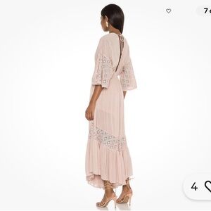 NEW Free People Endless Summer Angela Jumpsuit in Rose Size Small Z199-23